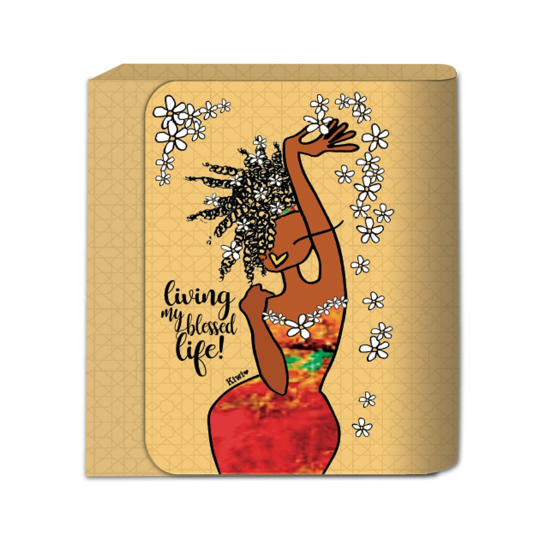 Living My Blessed Life: Assorted African American Boxed Note Card Set by Kiwi McDowell