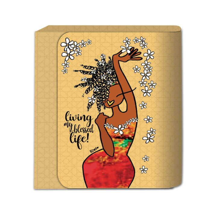 Living My Blessed Life: Assorted African American Boxed Note Card Set by Kiwi McDowell