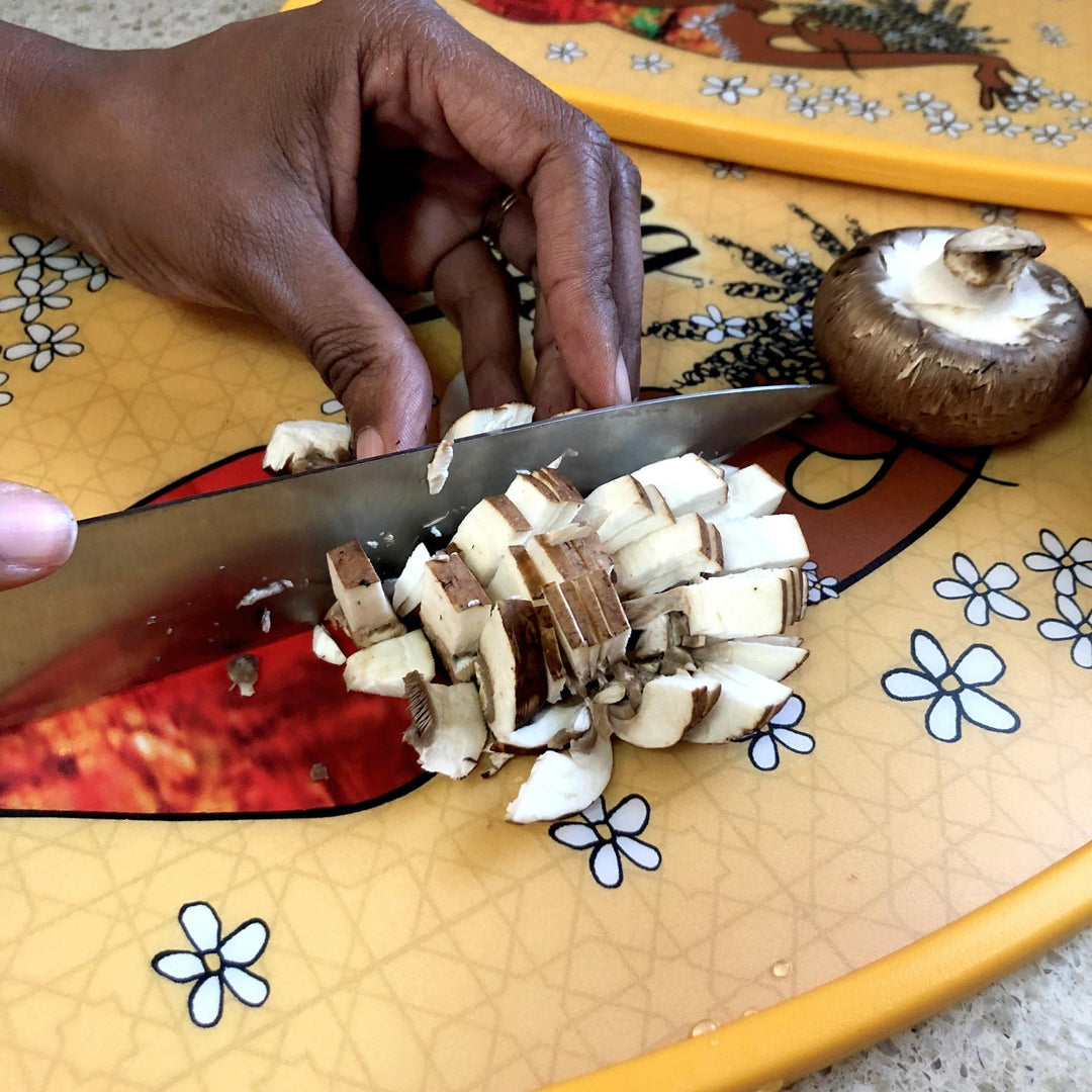 Living My Blessed Life by Kiwi McDowell: African American Cutting Board