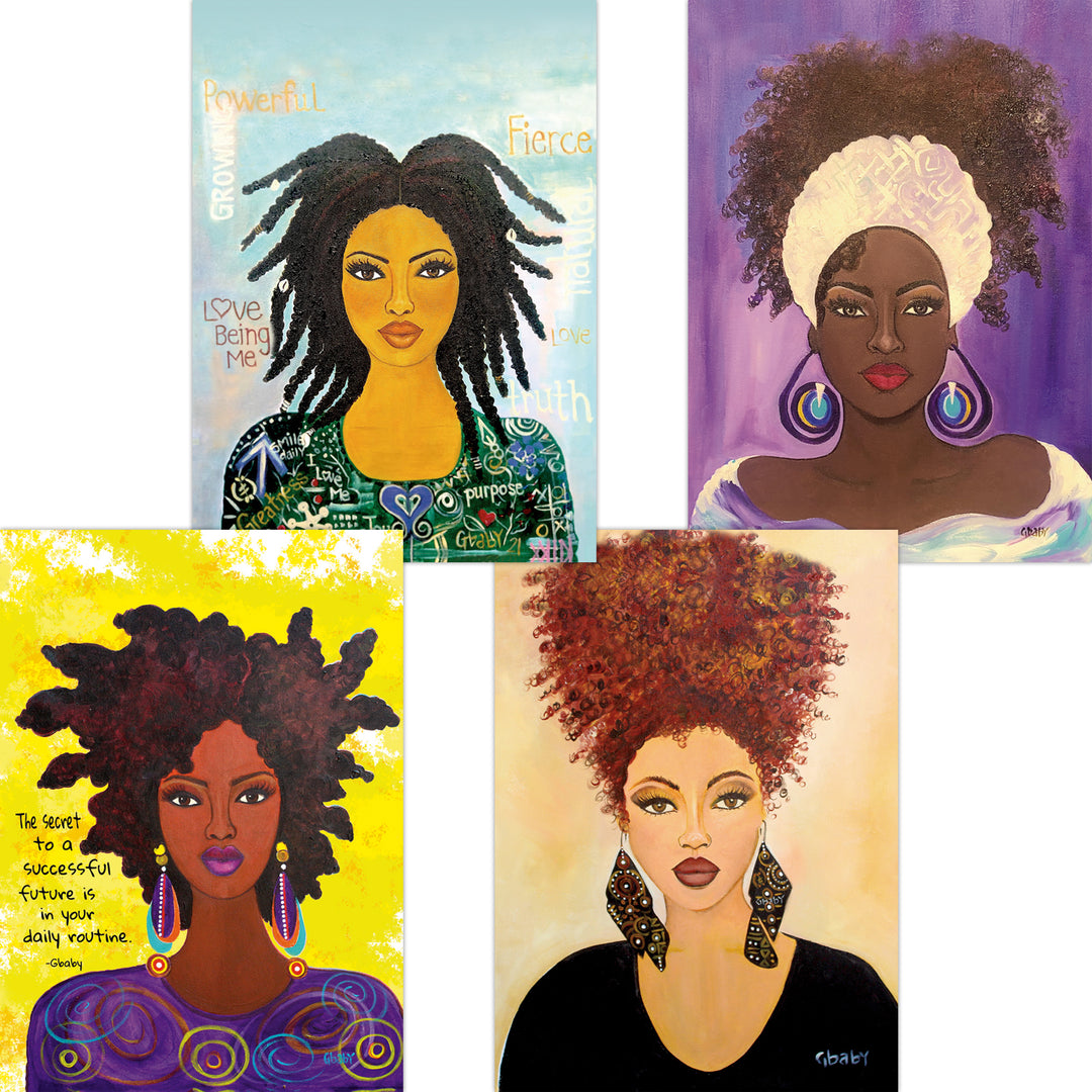 Love Being Me: Assorted African American Boxed Note Card Set by GBaby