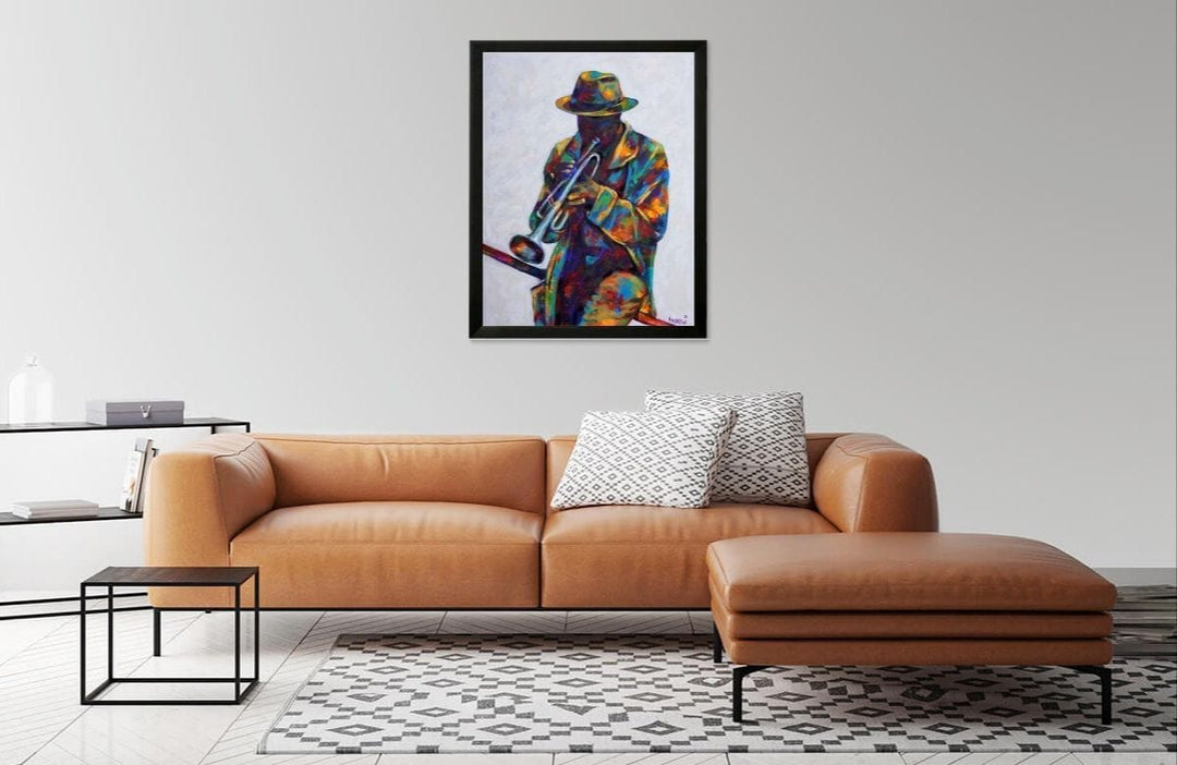 Love Note by Andrew Nichols (Black Frame) (Mock-Up)
