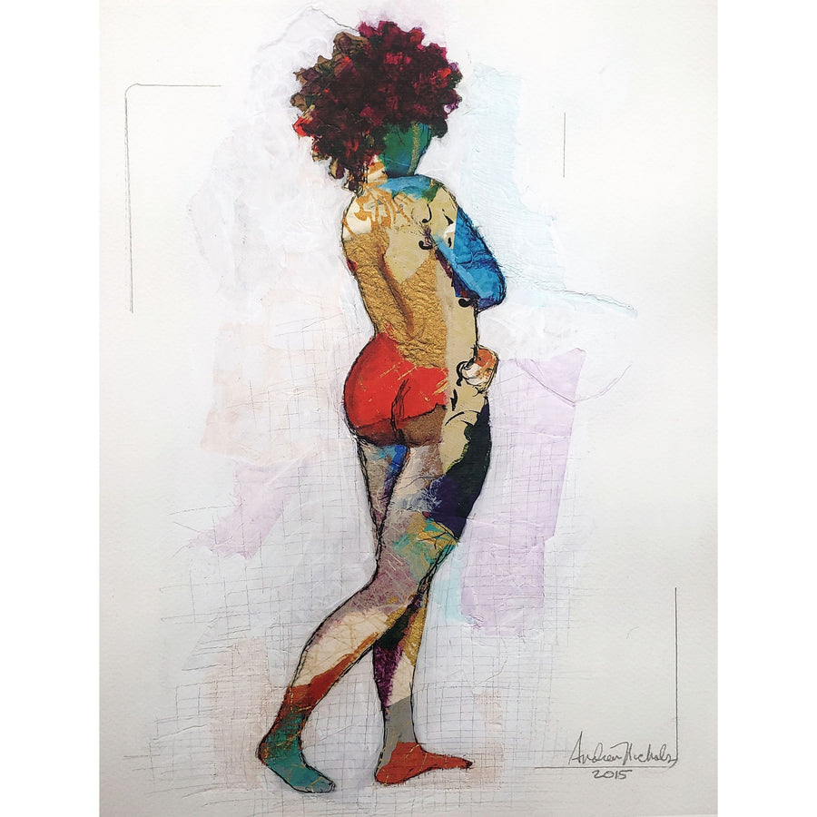 Love Yourself-Art-Andrew Nichols-30x24 inches-Unframed-The Black Art Depot