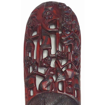 Ujamaa: Authentic Hand Carved Makonde African Mask (Jacaranda Wood)
