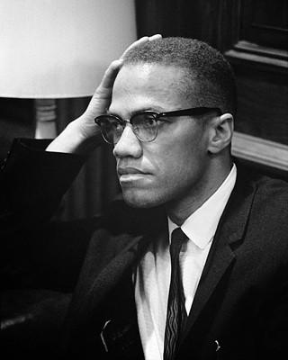 1 of 2: Malcolm X Photo Poster (Visit to Washington D.C. in 1964)