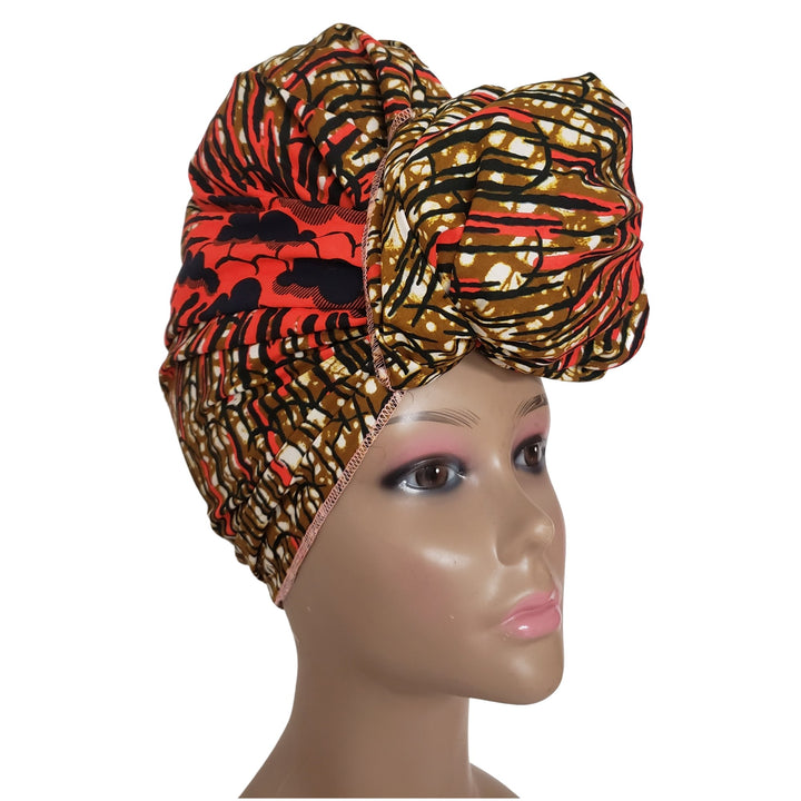 Malia: Authentic African Fabric Headwrap by Boutique Africa (Kenya)