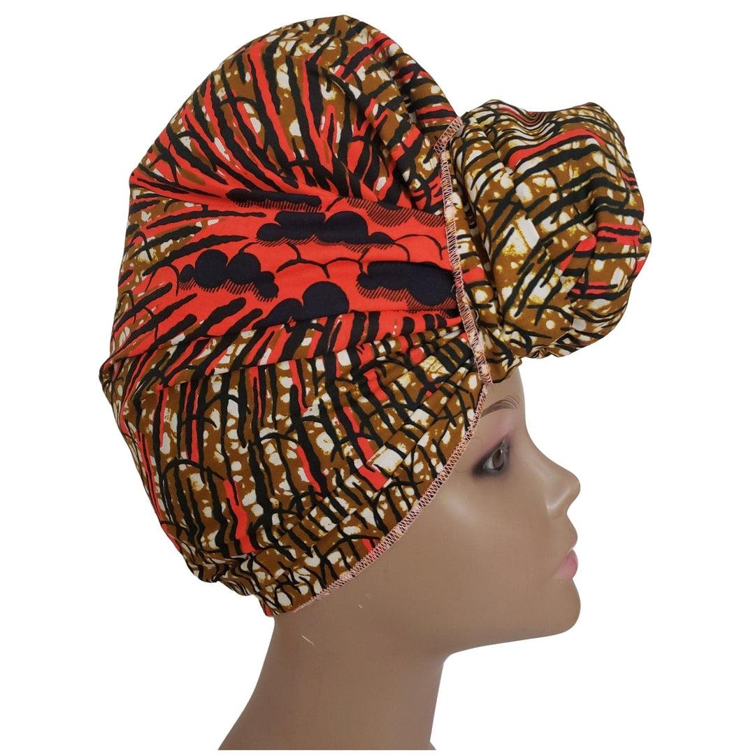 Malia: Authentic African Fabric Headwrap by Boutique Africa (Kenya)