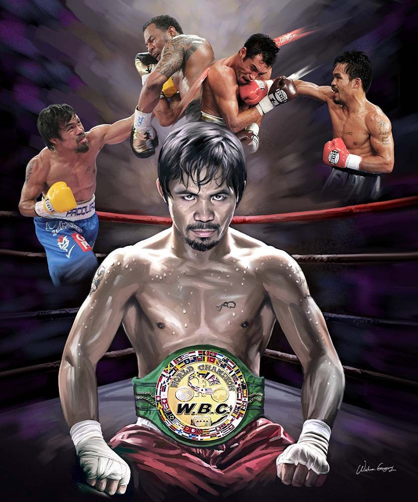 Manny "Pac Man" Pacquiao by Wishum Gregory