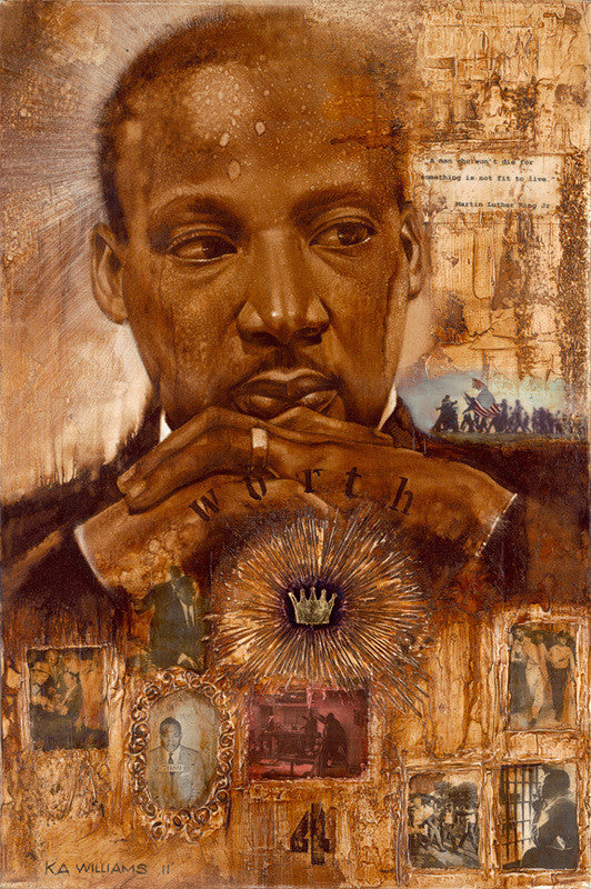 Martin Luther King by K.A. Williams II