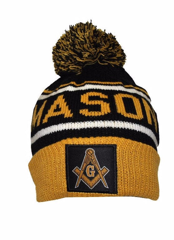 Mason 357 (Freemasonry) Beanie by Big Boy Headgear (Front)
