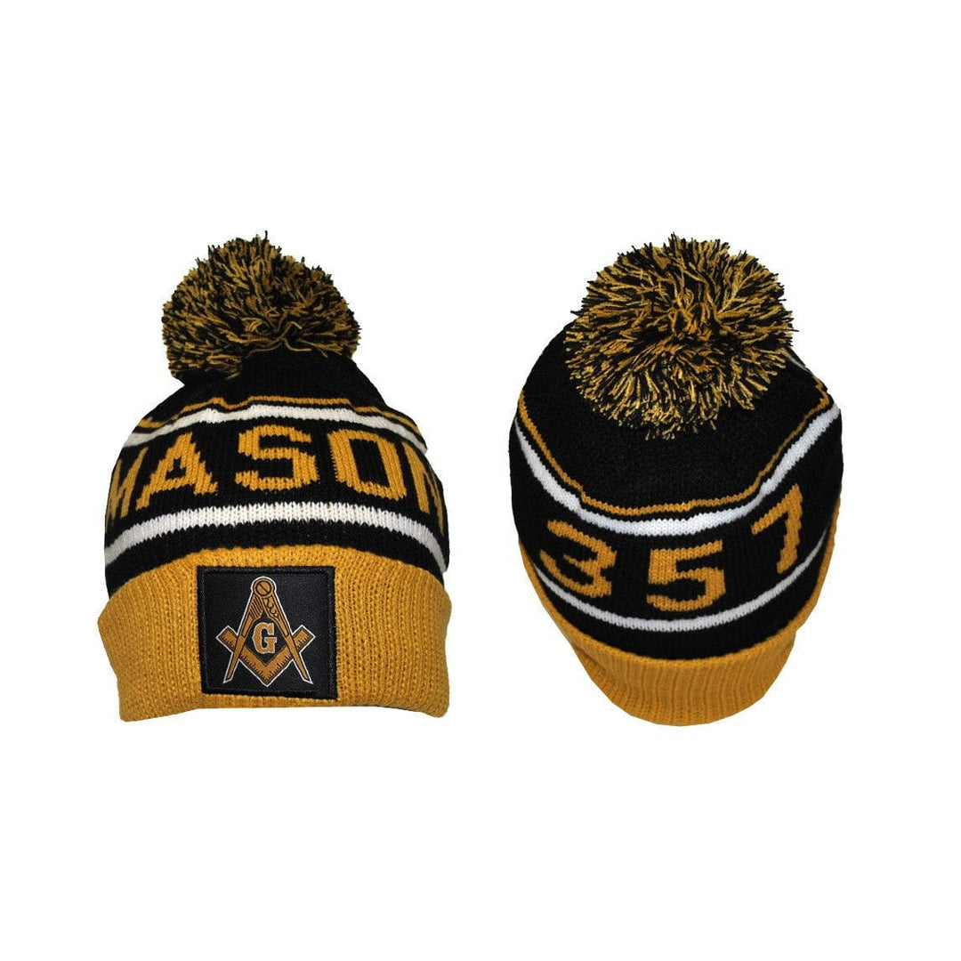 Mason 357 (Freemasonry) Beanie by Big Boy Headgear