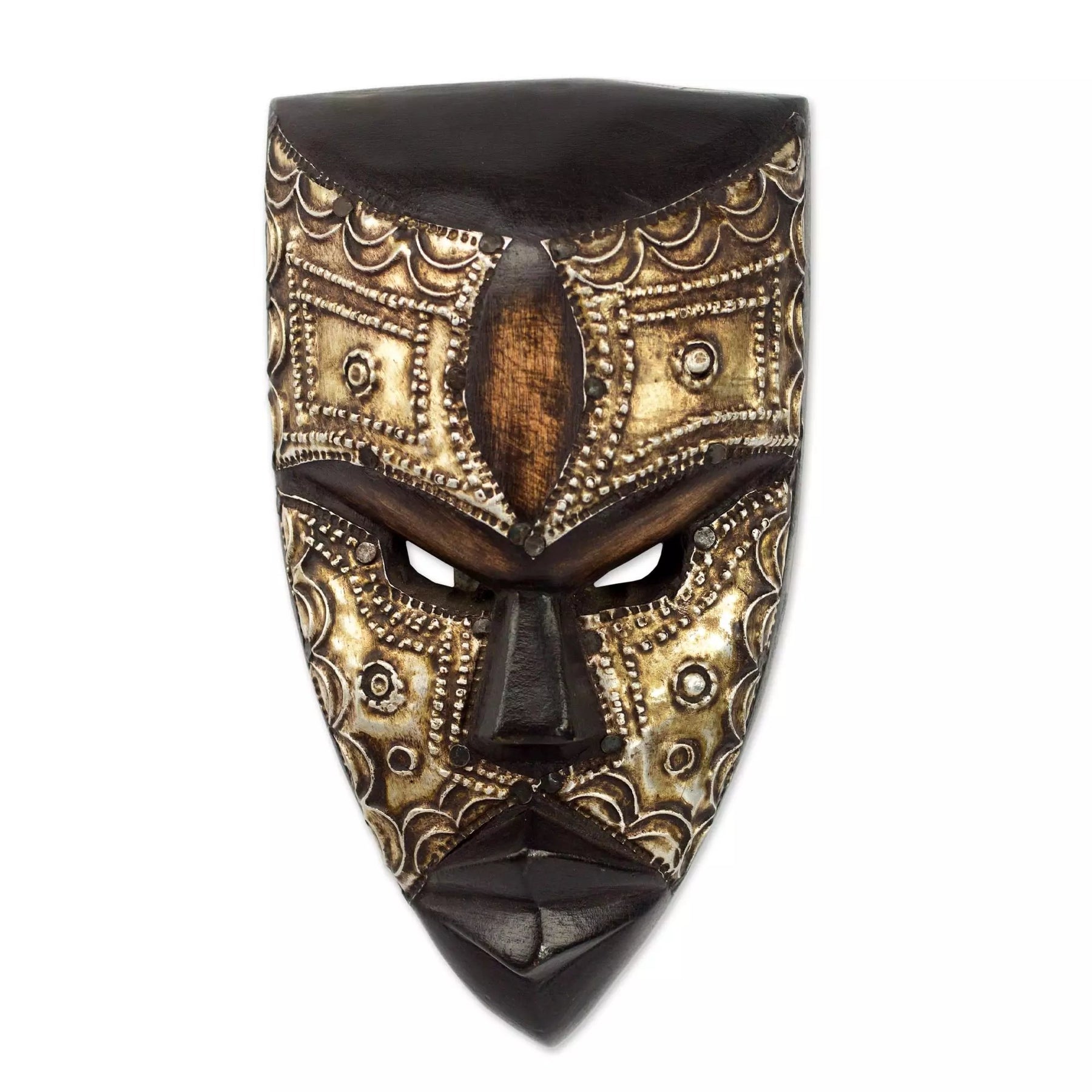 1 of 3: Authentic African Hand Made Mbara Hunter Mask by Awudu Saaed