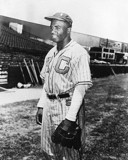 Jackie Robinson: Kansas City Monarchs by McMahan Photo Archive