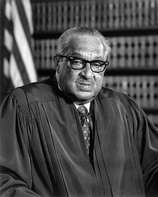 Supreme Court Justice Thurgood Marshall in 1976 by McMahan Photo Archive