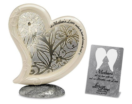 Mother's Love Heart Plaque: Little Things Mean Alot Collection by Pavilion Gifts