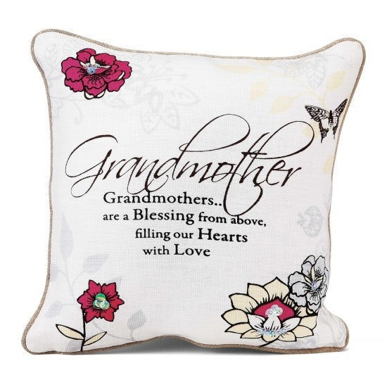 Grandmother Pillow: Mark My Words Collection by Pavilion Gifts