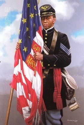 Sgt. Carney's Flag by Micheal Gnatek