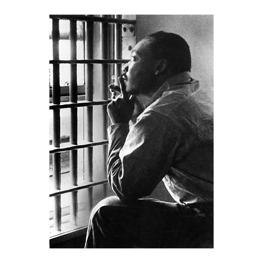 Martin Luther King Jr. at The Birmingham Jail by The Everett Collection