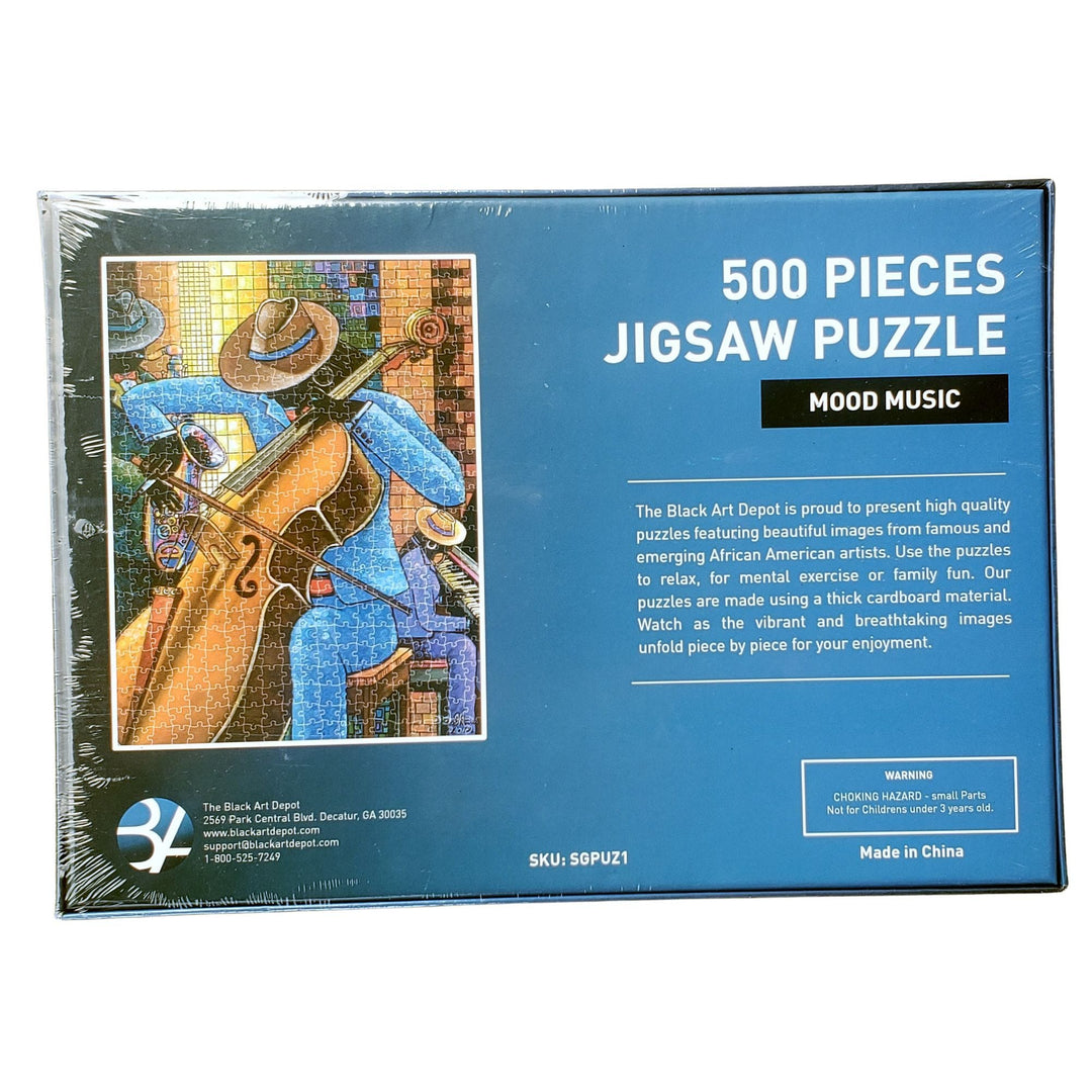 Mood Music by D.D. Ike: African American Jigsaw Puzzle