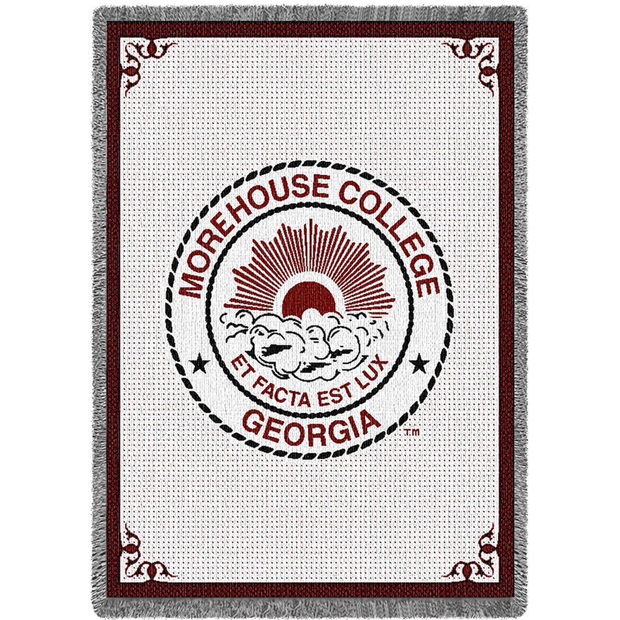 Morehouse College Tapestry Throw Blanket by Pure Country Weavers