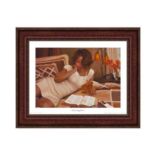 Morning Dew by Henry Battle (Brown Frame)