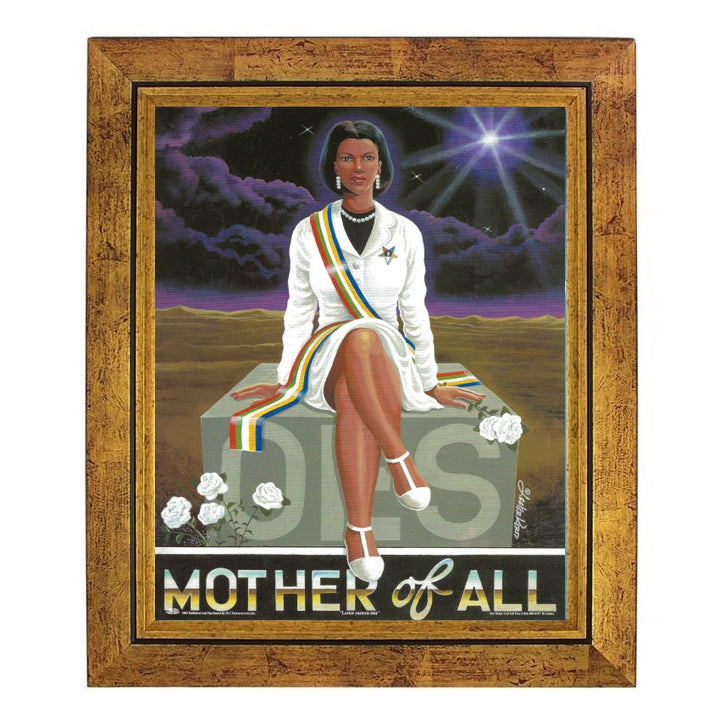 Mother of All: Order of the Eastern Star by Lester Kern (Gold Frame)