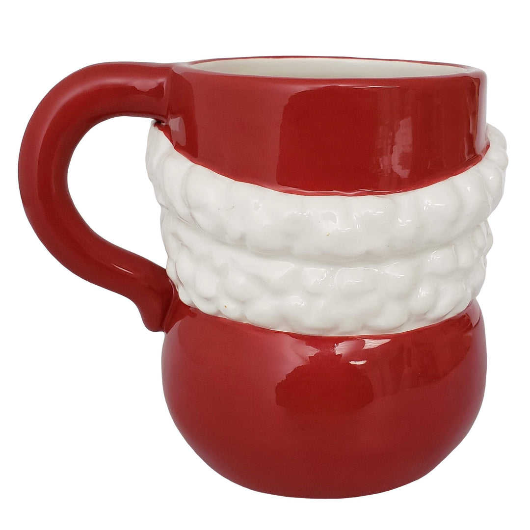 African American Mrs. Santa Claus Mug by Soulful Generations (Rear)