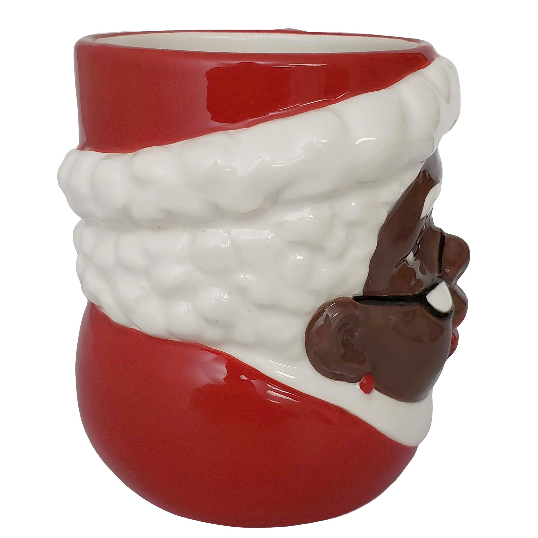 4 of 5: African American Mrs. Santa Claus Mug by Soulful Generations (Side)