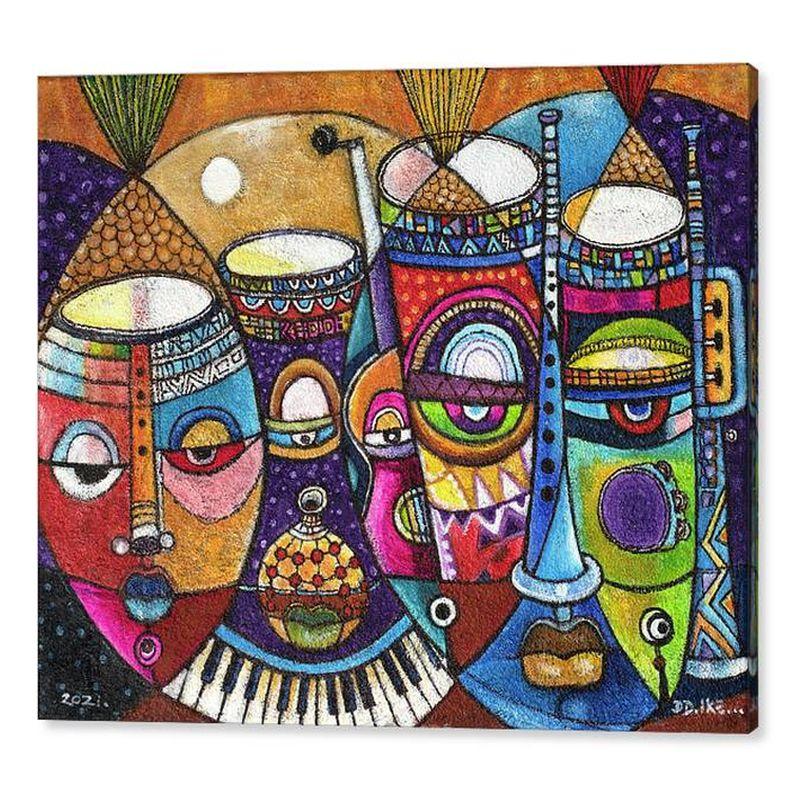 Musical Masks by D.D. Ike