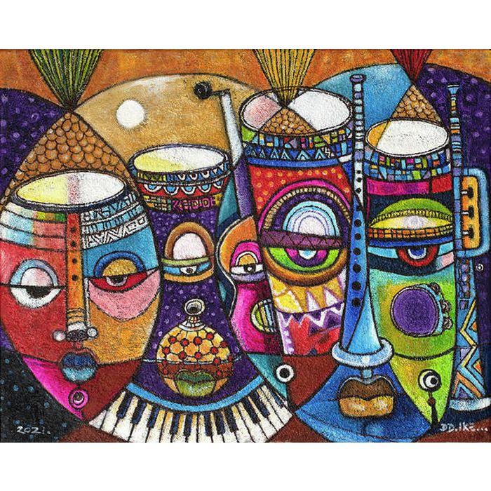 Musical Masks by D.D. Ike