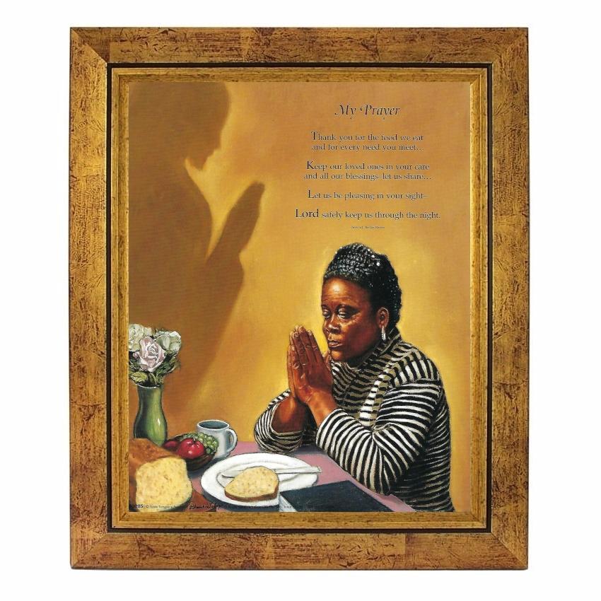 My Prayer by David Tobey and Patricia J. Hacker-Harber (Gold Frame)
