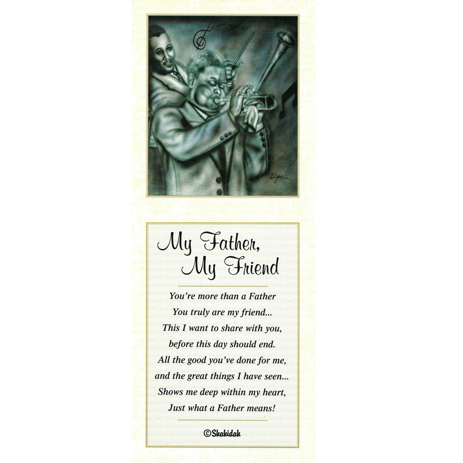 My Father, My Friend by Fred Mathews and Shahidah (Literary Art)