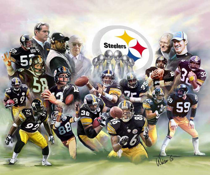 The Steel Curtain (Pittsburgh Steelers) by Wishum Gregory