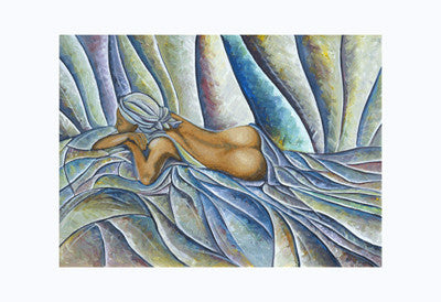 Reclining Nude by Nathaniel Barnes