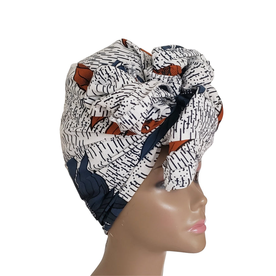 Nadia: Authentic African Fabric Headwrap by Boutique Africa (Kenya)