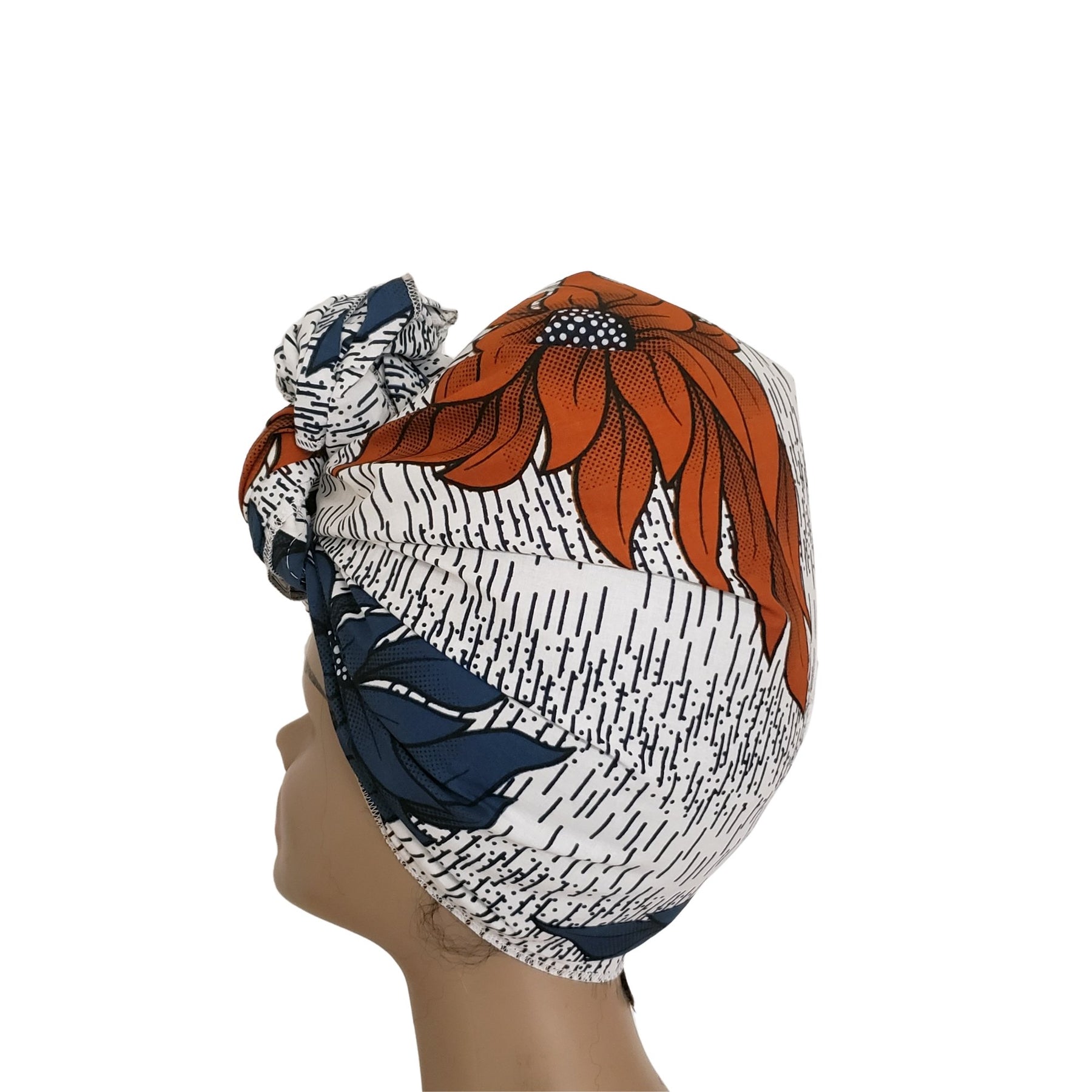 3 of 4: Nadia: Authentic African Fabric Headwrap by Boutique Africa (Kenya)
