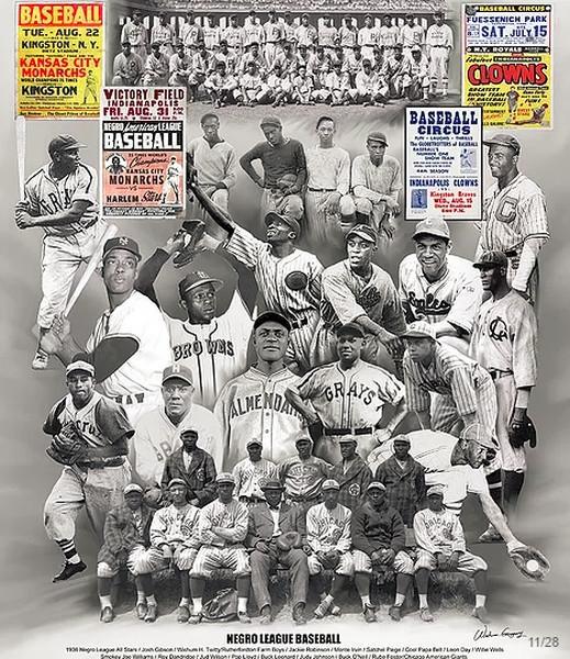 Negro League Baseball Legends by Wishum Gregory