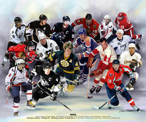 National Hockey League (NHL) by Wishum Gregory