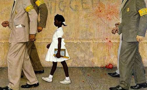  Ruby Bridges: The Problem We All Live With by Norman Rockwell