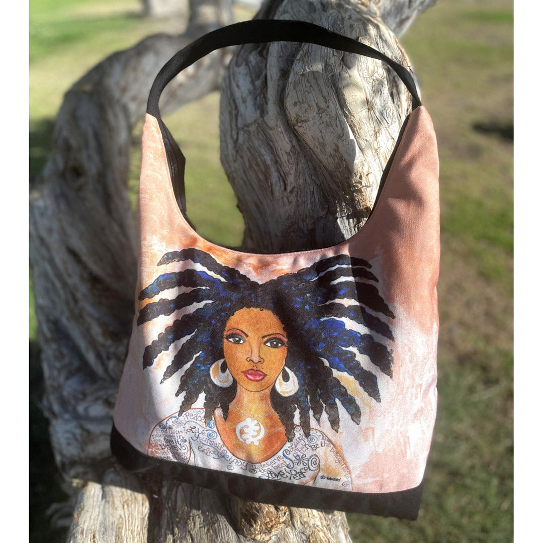 Nubian Queen Hobo Shoulder Bag by Sylvia "GBaby" Cohen