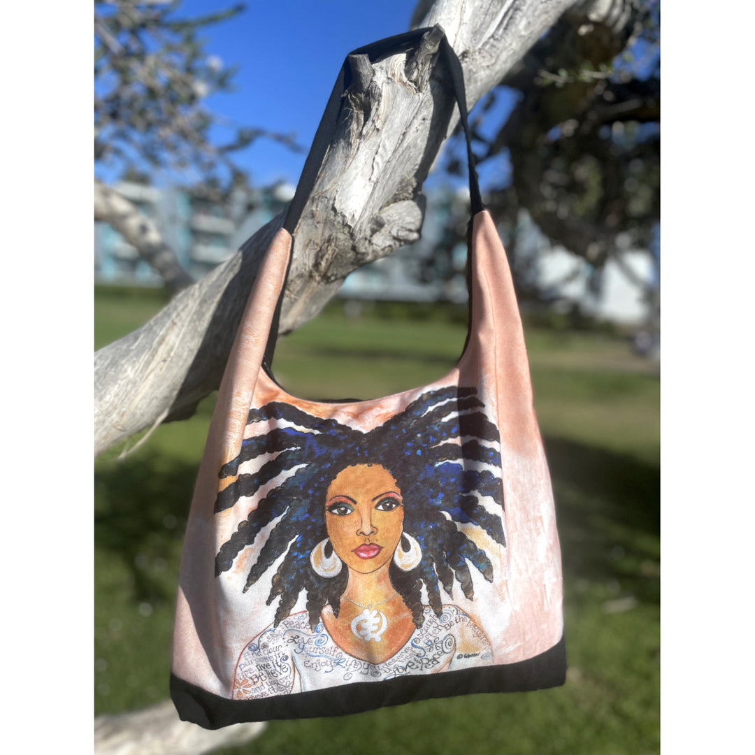 Nubian Queen Hobo Shoulder Bag by Sylvia "GBaby" Cohen