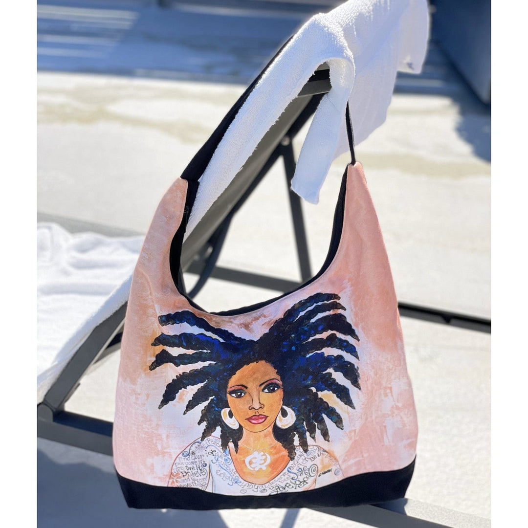 Nubian Queen Hobo Shoulder Bag by Sylvia "GBaby" Cohen