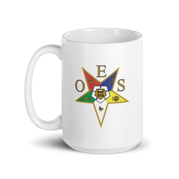 Order of the Eastern Star Ceramic Coffee/Tea Mug (15 oz)