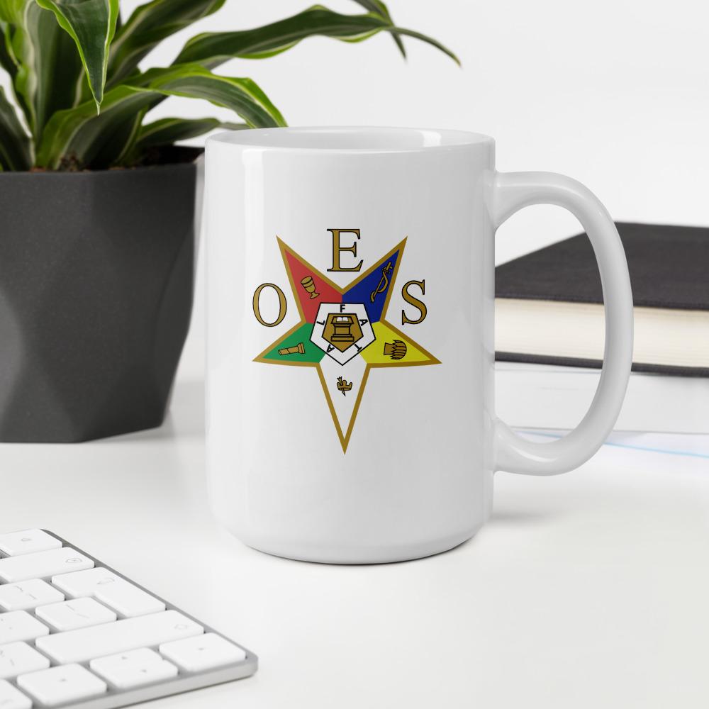 Order of the Eastern Star Ceramic Coffee/Tea Mug (15 oz)