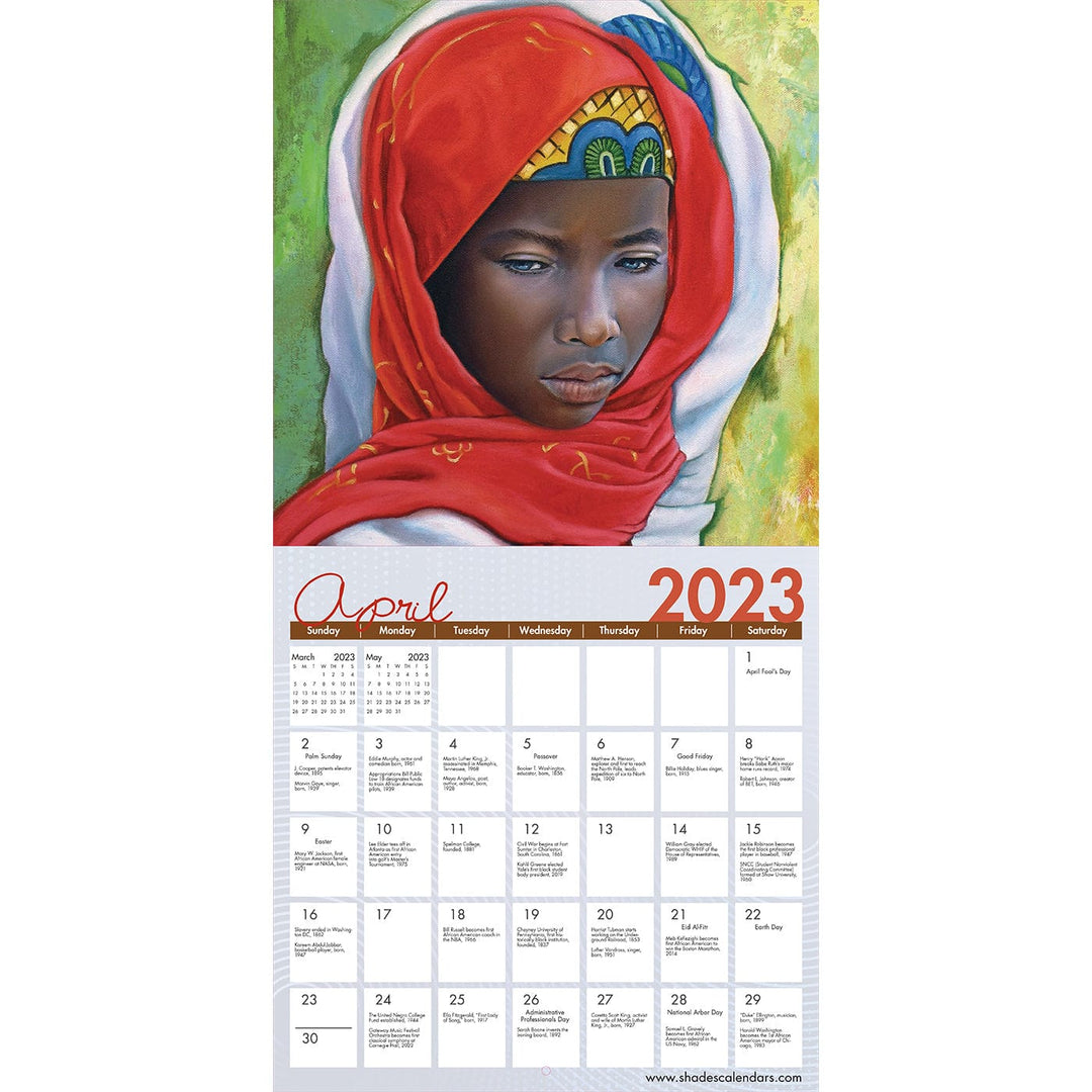 Our Children, Our Hope: The Art of Dora Alis 2023 Wall Calendar (Inside - April 2023)