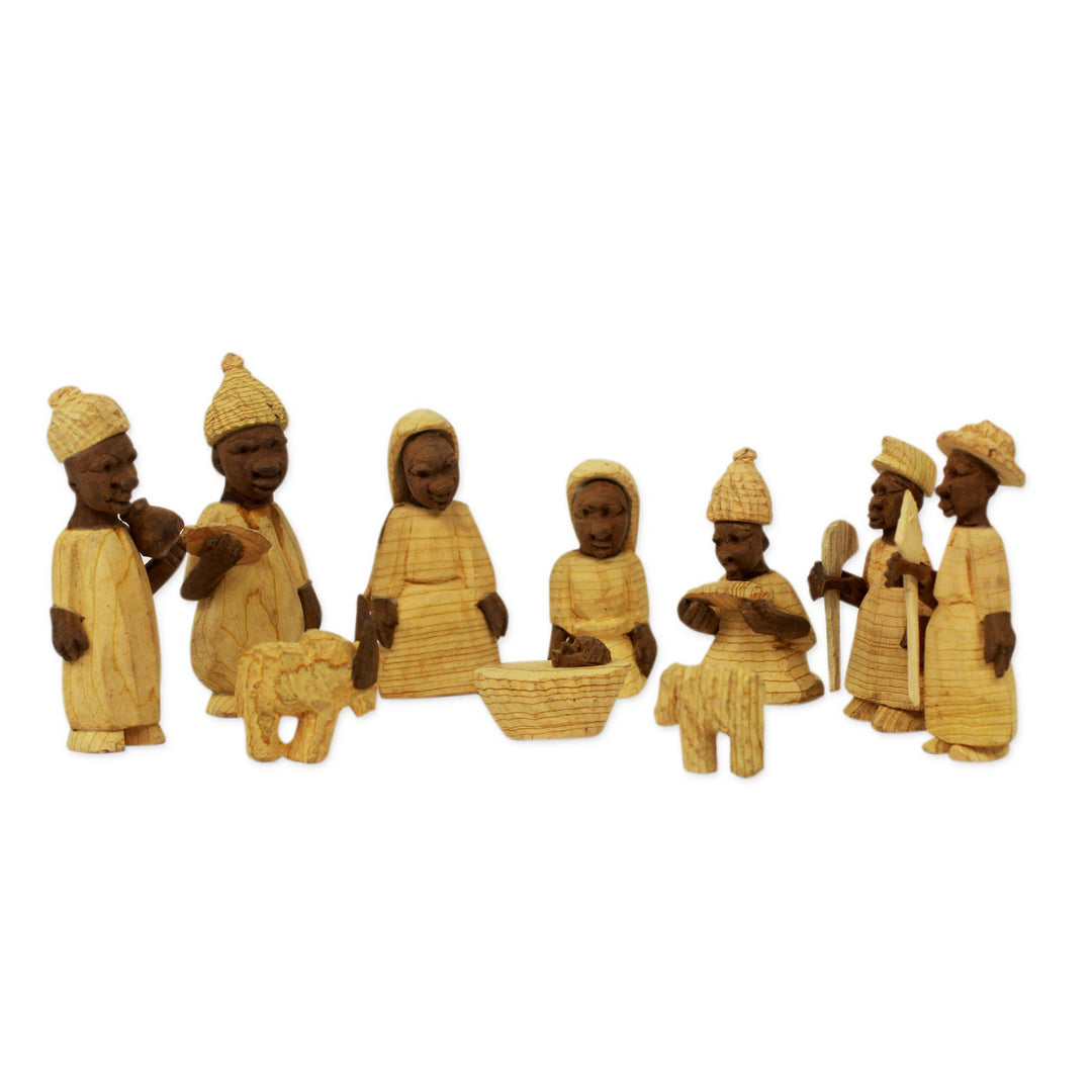 Welcome Jesus: African Nativity Scene