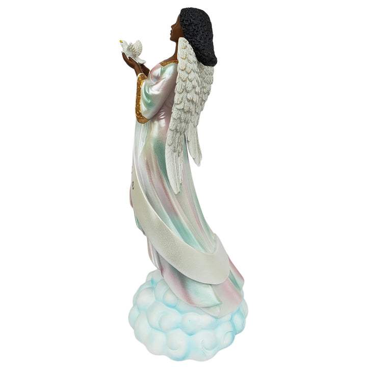 Peace Angel: African American Angelic Figurine