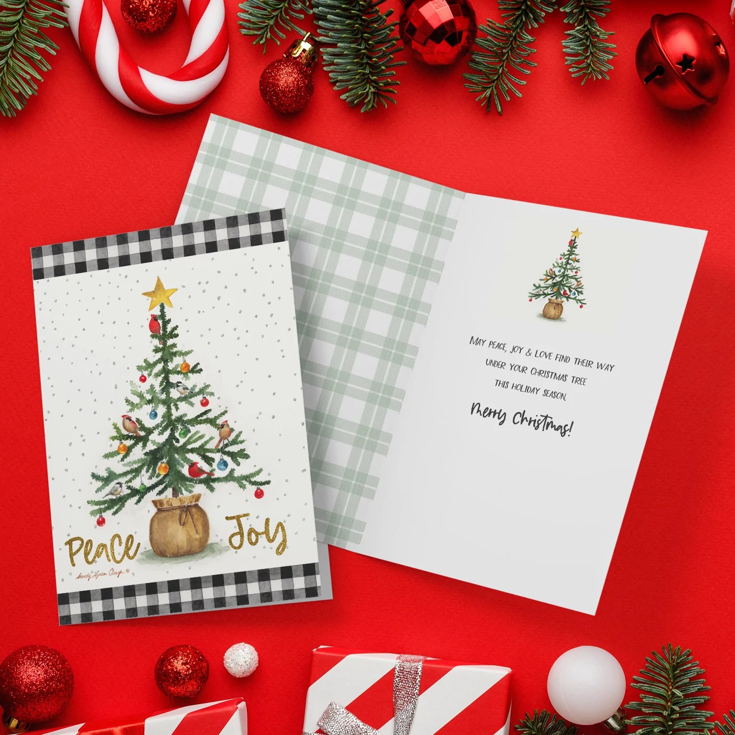 3 of 3: Peace and Joy by Sandy Clough: Christmas Cards (Lifestyle)