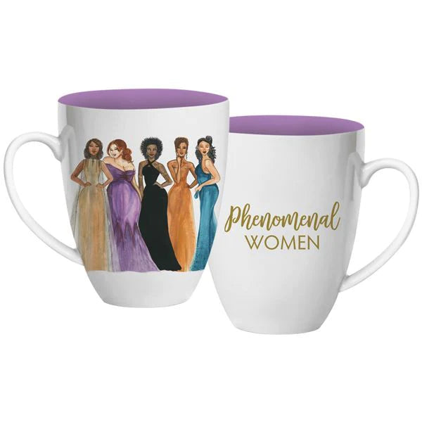 Phenomenal Women by Sara Myles: African American Ceramic Coffee/Tea Mug