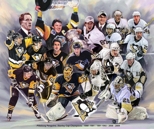 Pittsburgh Penguins by Wishum Gregory