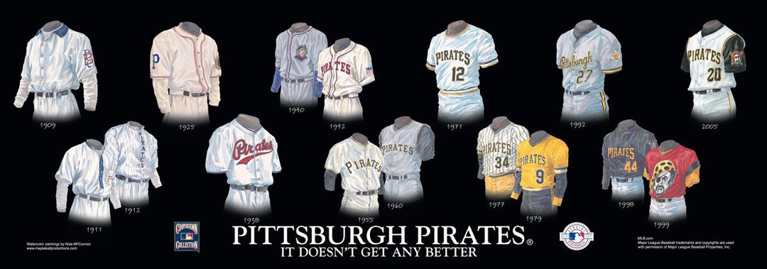 Pittsburgh Pirates: It Doesn't Get Any Better Uniform/Jersey Poster – The  Black Art Depot